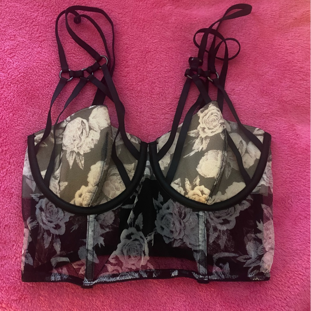 Victoria’s Secret Floral Sheet Corset